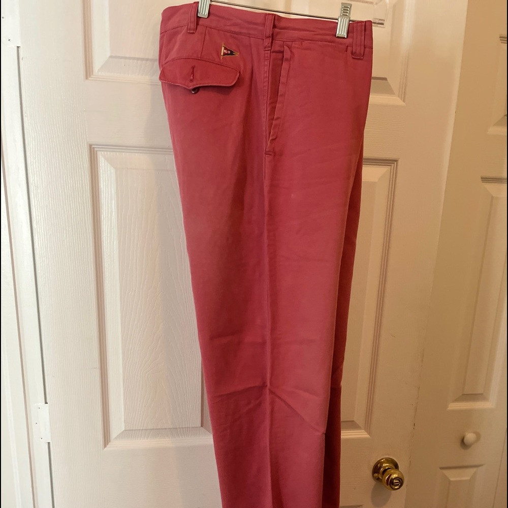 Ralph Lauren Polo Men’s 36/34 Red Chino Pants GI Fit